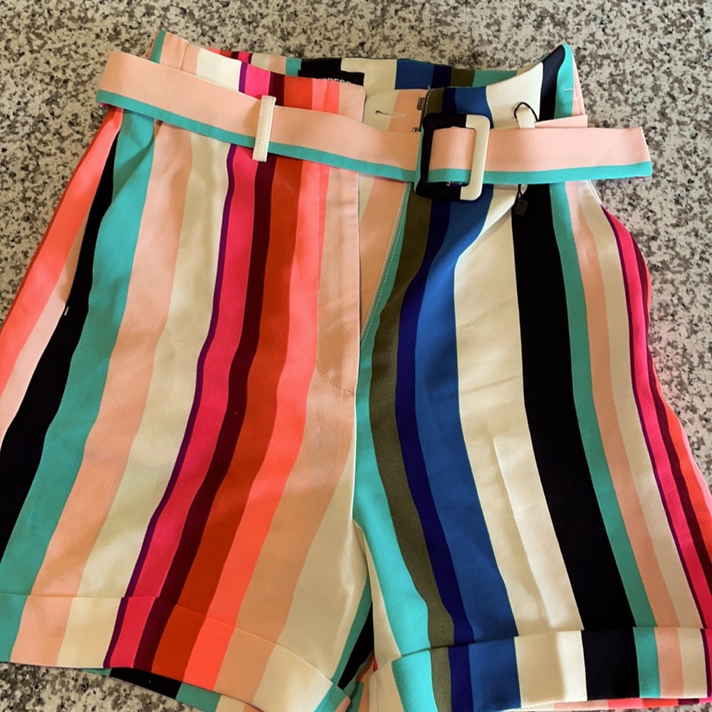 High waisted shorts